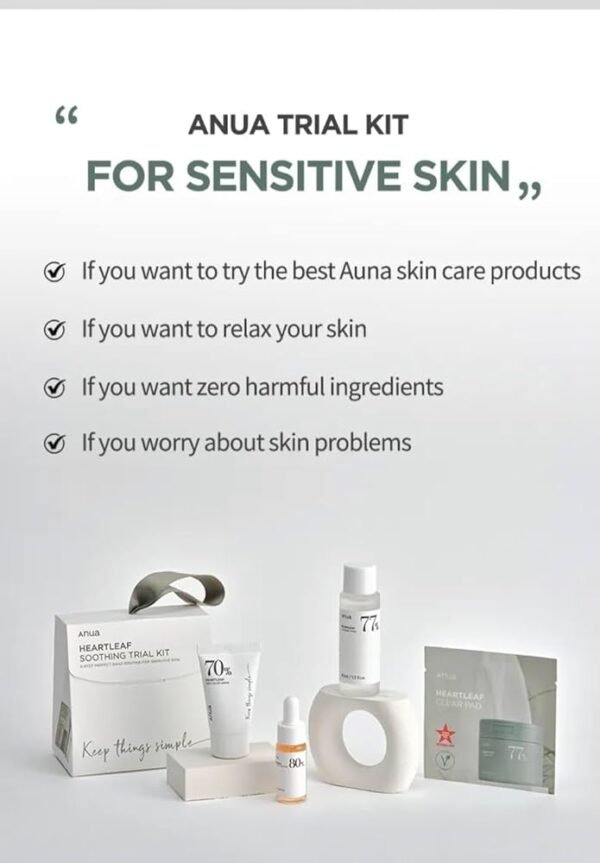 Anua Heartleaf Soothing Trial Kit (4 items) - Image 3