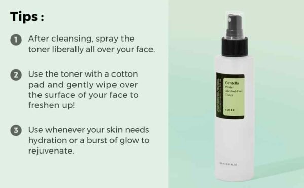 COSRX Centella Water Alcohol-Free Toner (150ml) - Image 2