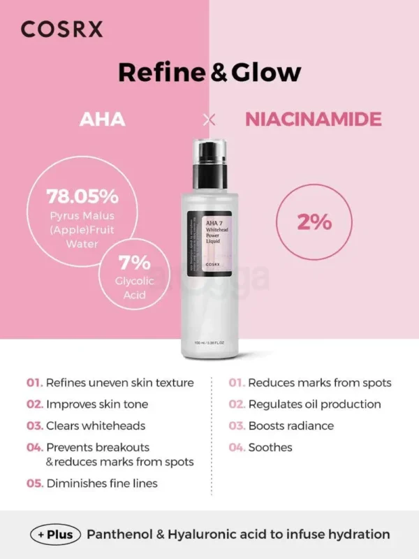 COSRX AHA 7 Whitehead Power Liquid (100ml) - Image 2