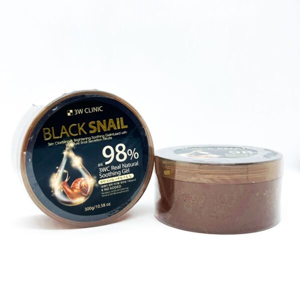 3W Clinic Black Snail Natural Soothing Gel (300g)