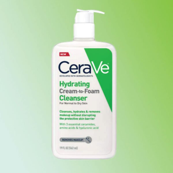 CeraVe Hydrating Cream To Foam Cleanser For Normal To Dry Skin (87ml)