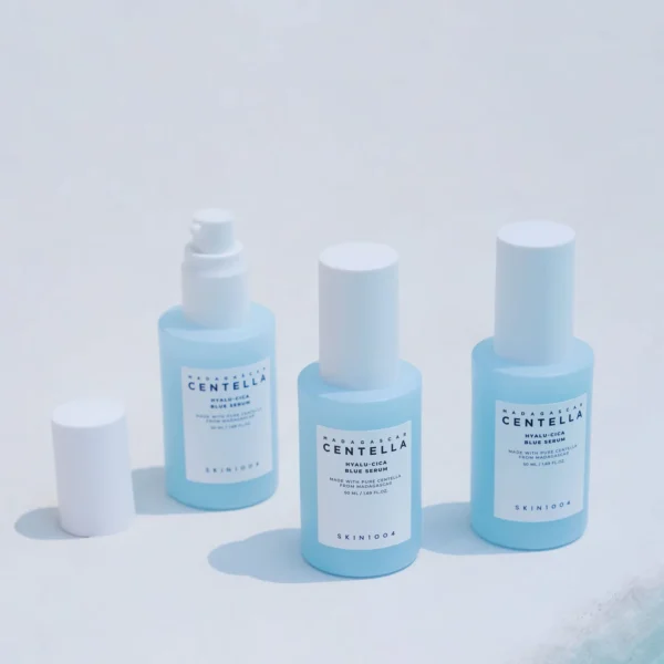 SKIN1004 Madagascar Centella Hyalu-Cica Blue Serum (50ml) - Image 3