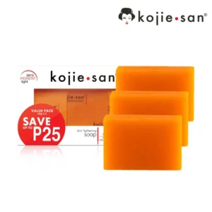 Kojie San skin lightening soap 3piece Set (65gm X 3) (Made in Philippines)