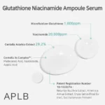 APLB Glutathione Niacinamide Ampoule Serum (40ml) - Image 5