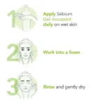 Bioderma Sebium Gel Moussant Purifying Cleansing Foaming Gel (200ml) - Image 4