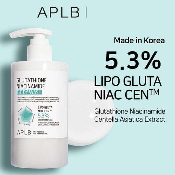 APLB Glutathione Niacinamide Body Wash (300ml) - Image 2