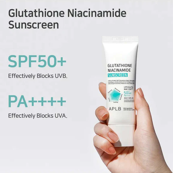 APLB Glutathione Niacinamide Sunscreen (40ml) - Image 8