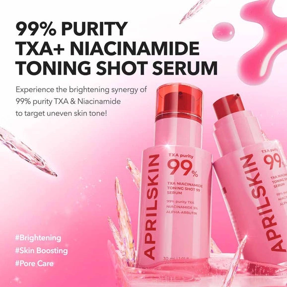 APRILSKIN TXA Niacinamide Toning Shot 99 Serum (30ml) - Image 9