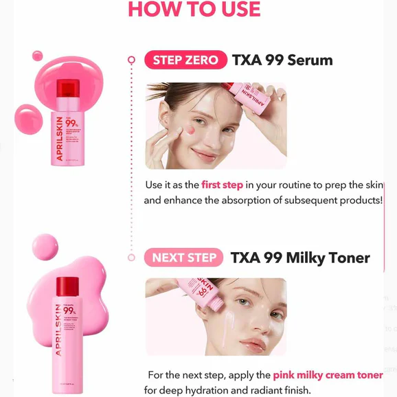 APRILSKIN TXA Niacinamide Toning Shot 99 Serum (30ml) - Image 5