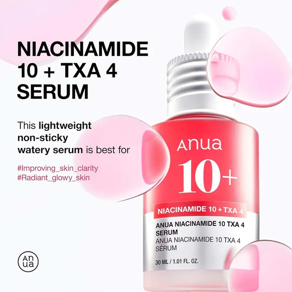 Anua Niacinamide 10% + TXA 4% Serum (30ml) - Image 7