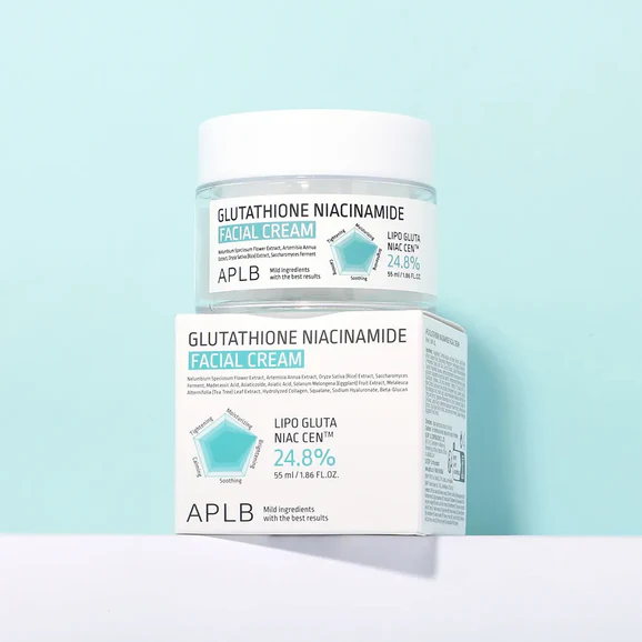 APLB Glutathione Niacinamide Facial Cream (55ml) - Image 2