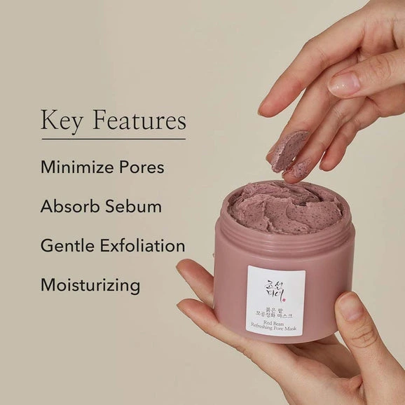 Beauty Of Joseon Red Bean Pore Refreshing Mask (140ml) - Image 4