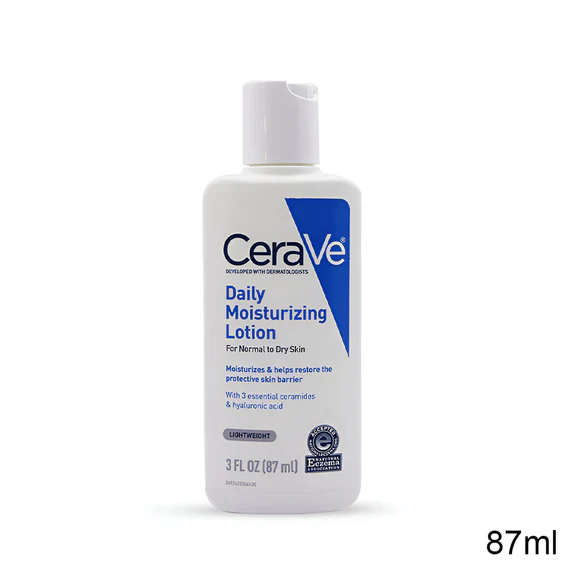 Cerave Daily Moisturizing Lotion (For Normal to Dry skin) (USA) (87ml) - Image 1