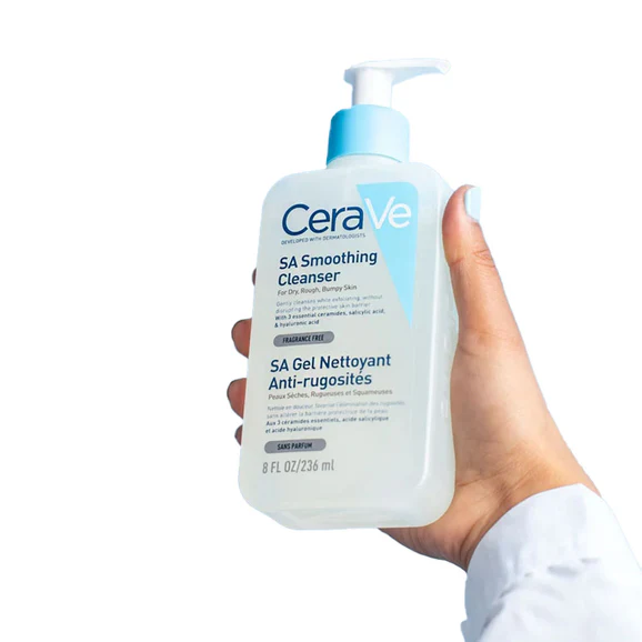 CeraVe SA Smoothing Cleanser France Version (236ml) - Image 3