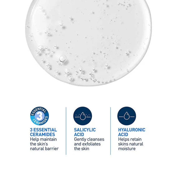 CeraVe SA Smoothing Cleanser France Version (236ml) - Image 4
