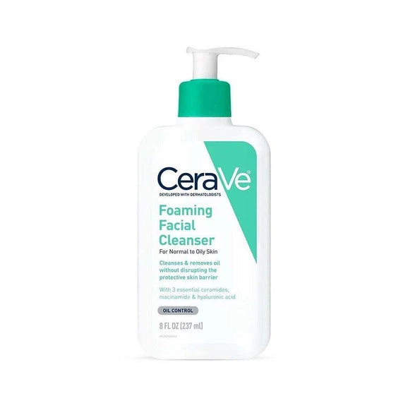 CeraVe Foaming Facial Cleanser For Normal to Oily (USA) - Image 4