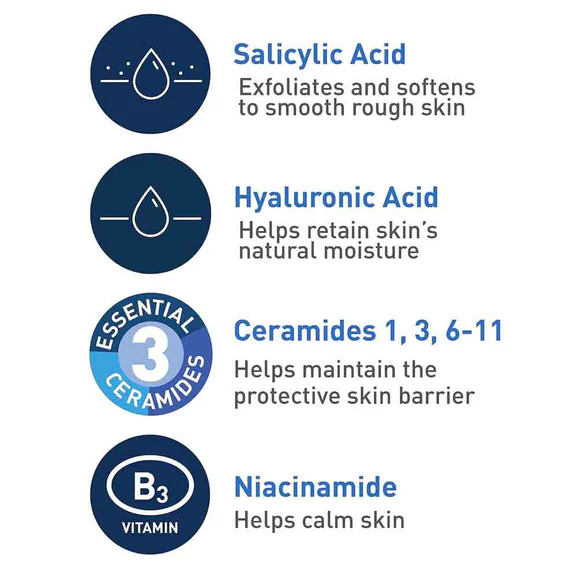 CeraVe Renewing SA (Salicylic Acid) Cleanser USA (237ml) - Image 3