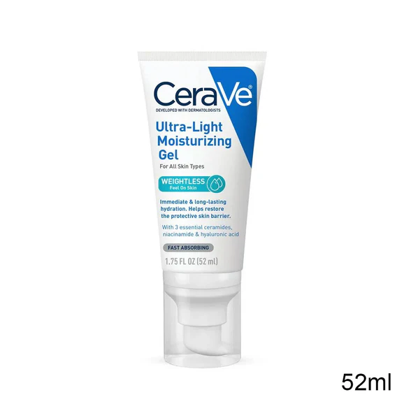 CeraVe Ultra-Light Moisturizing Gel USA (52ml) - Image 1