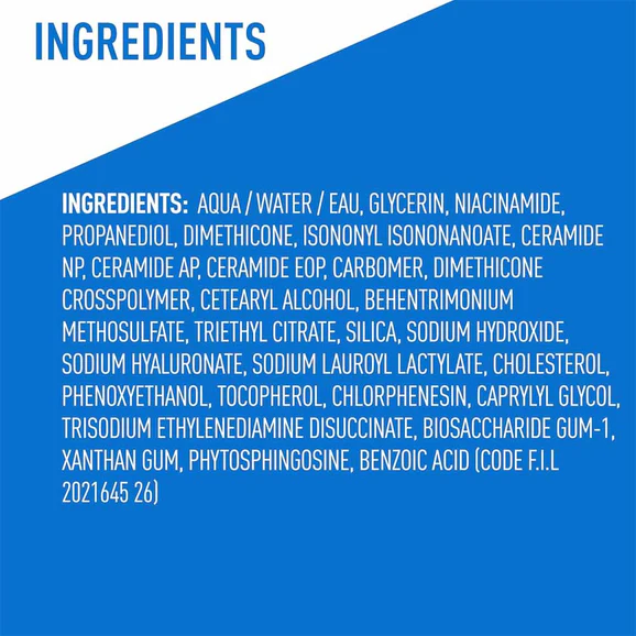 CeraVe Ultra-Light Moisturizing Gel USA (52ml) - Image 3
