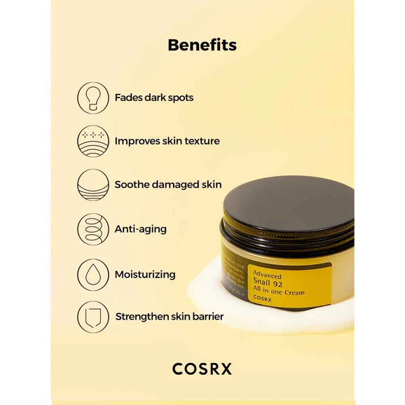 COSRX Advanced Snail 92 All In One Cream - Image 4